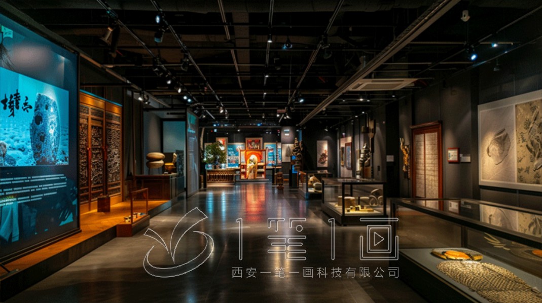 <h2>现代化铸牢中华民族共同体意识展厅效果图</h2>